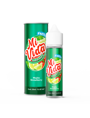 MI VIDA - MOJITO STRAWBERRY 20/60