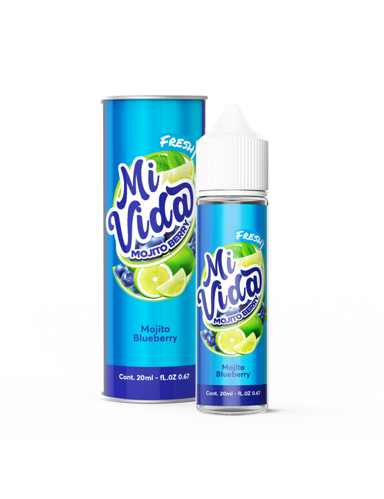 MI VIDA - MOJITO BLUEBERRY 20/60